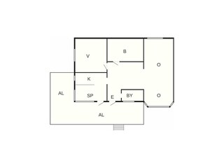 Vakantiehuis Nättraby Grondplan 28