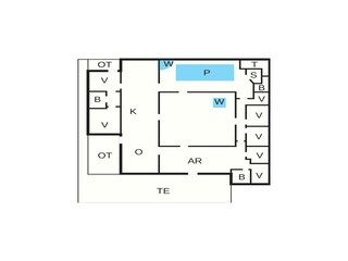 Vakantiehuis Bønnerup Strand Grondplan 49