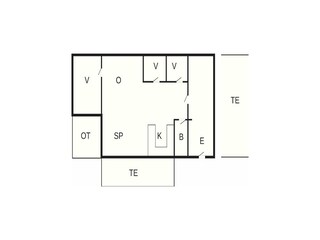 Holiday house Rødhus Floor Plan 7