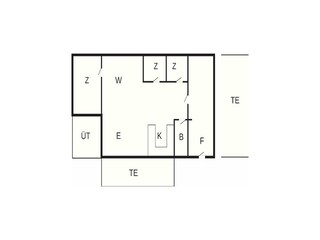 Holiday house Rødhus Floor Plan 8
