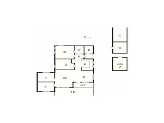 Casa de vacaciones Ydø Plano de planta 47