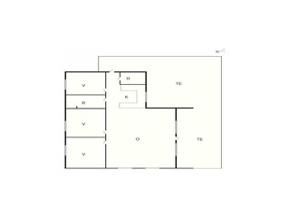 Maison de vacances Houstrup Plan d'étage 2