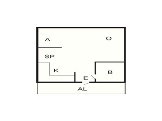 Vakantiehuis Anderslöv Grondplan 26