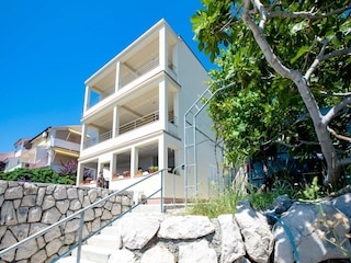 Huisboot Supetarska Draga Buitenaudio-opname 6