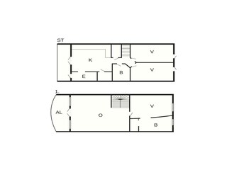 Vakantiehuis Køge Grondplan 5