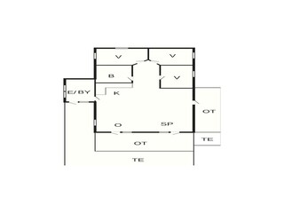 Ferienhaus Hostrup Strand Grundriss 13