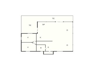Vakantiehuis Glommen Grondplan 32