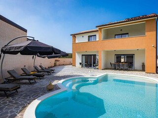 Villa Valbandon Grabación al aire libre 21
