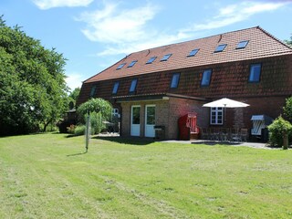 Blick aus dem Garten