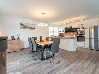 Essbereich und Küche