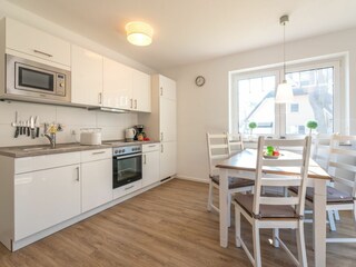 Essbereich und Küche