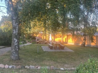 Grillmöglichkeit in der Anlage