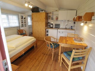 Blick von der Eingangstür ins Haus.