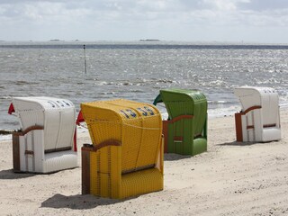 Der Strand zum Greifen nah.