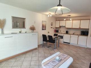 Wohnbereich  mit Küche