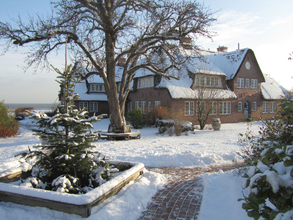 Amrum Friesenhof Kapitän Bendixen Haus Hafis A&E Winkler Nebel