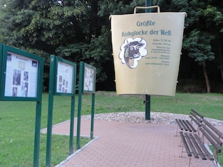 Größte Kuhglocke der Welt hängt in Kleinschmalkalden