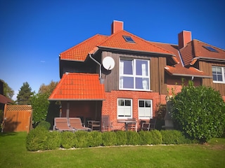 Rückseite des Hauses