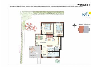 Appartamento per vacanze Langeoog Pianta del piano 31