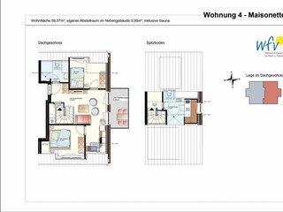 Vakantieappartement Langeoog Grondplan 33
