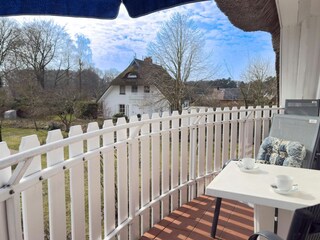 Ausblick vom Balkon