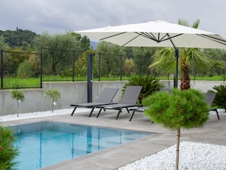 Sicht auf die grüne Umgebung