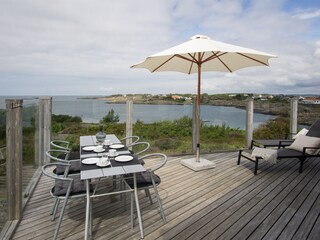 Terrasse mit 270° Meerblick - Kattegatt, Schären, Horiz