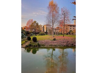 Das Schloss vom Brolo aus gesehen