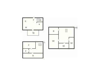 Vakantiehuis Thyborøn Grondplan 36