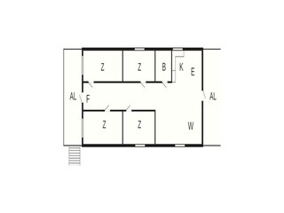 Vakantiehuis Karlskrona Grondplan 27