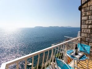 Apartments Neve - One-Bedroom Apartment with Balcony and Sea View - Zaton near Dubrovnik - image1