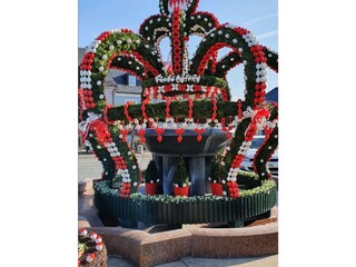 Osterbrunnen am Marktplatz