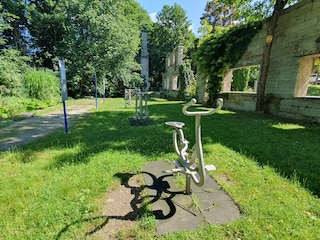 Outdoor Sportgeräte im Kurpark