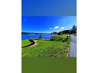 4 km langer Rundweg um den See