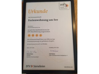 4 Sterne Klassifizierung DTV