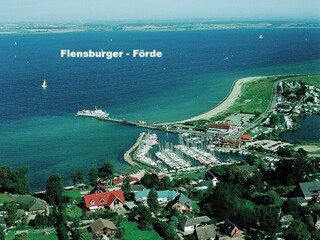 Langballigau / Hintergrund Dänemark.