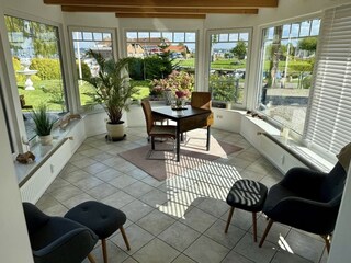 Blick aus dem Wintergarten