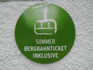 Bergbahn inklusive