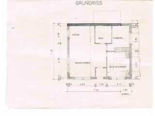 Grundriss Ferienwohnung