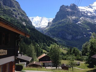 Ausblick vom Chalet Abesitz