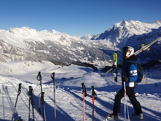 Männlichen  Aussicht nach Grindelwald