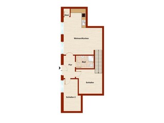 Appartement de vacances Borkum Plan d'étage 11