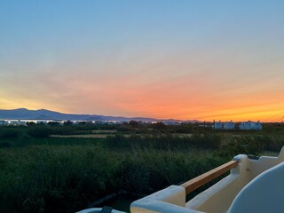 Sunset from the Balconies-terraces