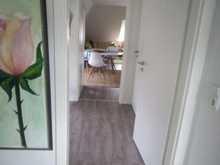 Blick in den Wohnbereich
