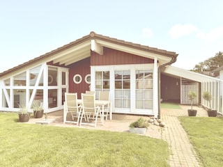 Anblick des Ferienhauses DIE SIEBEN