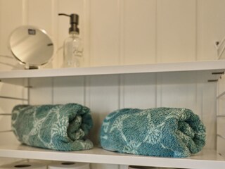 Handtücher und Duschtücher