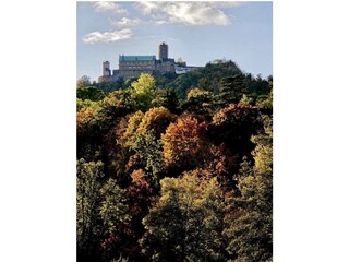 Die Wartburg  im Herbst