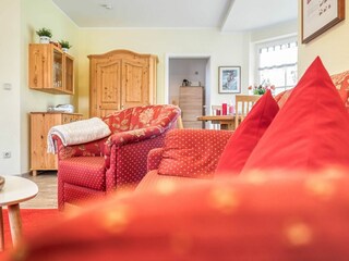 Sofa mit Blick zur Küche