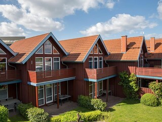 Ferienhäuser Südfassade
