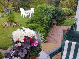 Sitzbereich im Garten